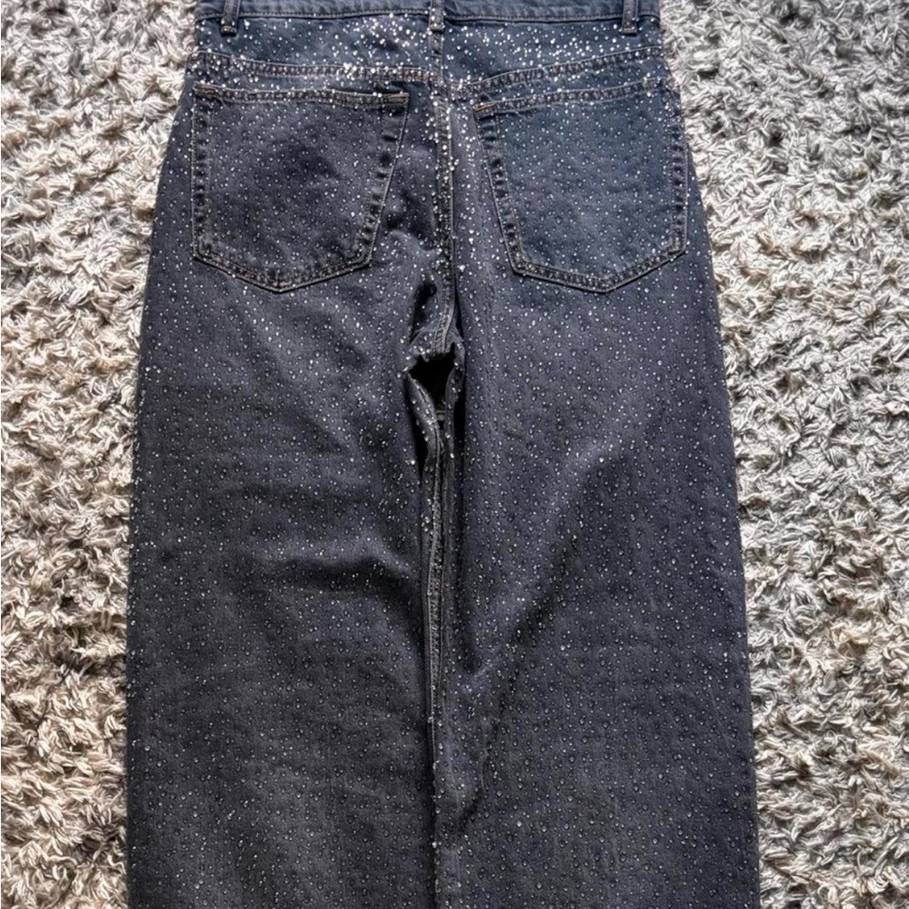 Rhinestone Zara jeans - Picture 4 of 9